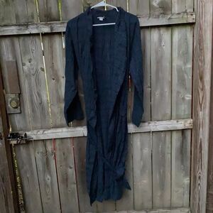 Merona checkered Robe sz. S